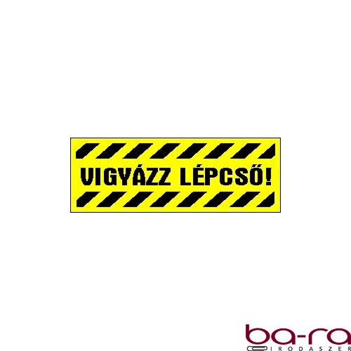 Matrica vigyÃzz lÃpcsÅ! sÃrga a matricák, piktogrammok ba ra ...