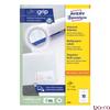 Etikett AVERY 3425 105x57mm univerzális 1000 címke/doboz 100 ív/doboz