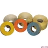 Árazószalag FORTUNA 22x12 mm perforált narancssárga 10 tekercs/csomag
