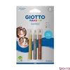 Arcszínező ceruza GIOTTO arany-ezüst-bronz 3 darabos