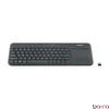 Billentyűzet vezeték nélküli LOGITECH K400 Plus Touchpad fekete