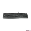 Billentyűzet vezetékes LOGITECH K120 HUN USB OEM fekete