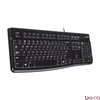 Billentyűzet vezetékes LOGITECH K120 USB fekete