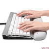 Csuklótámasz billentyűzethez géltöltésű KENSINGTON ErgoSoft mechanikus és játék billentyűzethez világos szürke