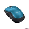 Egér vezeték nélküli LOGITECH M185 2,4 Ghz 1000 DPI kék
