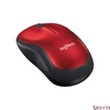 Egér vezeték nélküli LOGITECH M185 2,4 Ghz 1000 DPI piros