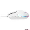 Egér vezetékes LOGITECH G203 Lightsync USB 6 gombos 8000 DPI fehér