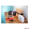 Etikett AVERY 3173 jelölőpont 18mm neon narancs 96 darabos