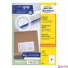 Etikett AVERY 3483 105x148mm univerzális 400 címke/doboz 100 ív/doboz