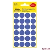 Etikett AVERY 3596 öntapadó jelölőpont indigókék 18mm 96 jelölőpont/csomag