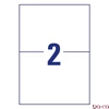 Etikett AVERY 3655-200 210x148 mm fehér univerzális 440 címke/doboz 200+20 ív/doboz