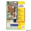 Etikett AVERY L3415-10 kör alakú 40 mm átmérő 240 címke/doboz 10 ív/doboz