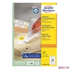 Etikett AVERY L4737REV-100 63,5x29,6 mm univerzális visszaszedhető 2700 címke/doboz 100 ív/doboz