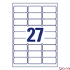 Etikett AVERY L4737REV-25 63,5x29,6mm univerzális visszaszedhető 810 címke/doboz 30 ív/doboz