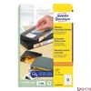 Etikett AVERY L4742REV-25 78,7x46,6mm visszaszedhető 300 címke/doboz 25 ív/doboz