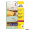 Etikett AVERY L4770-25 45,7x25,4 mm átlátszó 1000 címke/doboz 25 ív/doboz