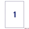 Etikett AVERY L4775-100 210x297 mm fehér időjárásálló 100 címke/doboz 100 ív/doboz