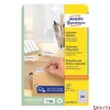 Etikett AVERY L6021REV-25 6021 45,7x16,9mm függőmappa címke 1600 címke/doboz 25 ív/doboz