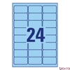 Etikett AVERY L6032-20 63,5x33,9mm univerzális kék 480 címke/doboz 20 ív/doboz