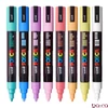 Filctoll UNI Posca PC-5M pasztell színek 8 darabos