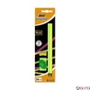Grafitceruza BIC Eco Evolution Black HB hatszögletű 2 darabos neon+radír+hegyező