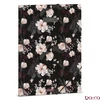 Gumis mappa ARS UNA A/4 Flowery Black