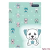Gumis mappa ASTRA karton pasztelline A/4 animals