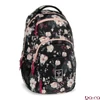 Hátizsák iskolai ARS UNA AU-2 Flowery Black