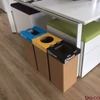 Hulladéktároló karton szelektív 20 L vegyes hulladékhoz magyar felirattal