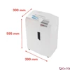 Iratmegsemmisítő HSM Shredstar X15 konfetti 15 lap