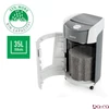 Iratmegsemmisítő LEITZ IQ OptiMax Office mikrokonfetti  P5 10 lap fehér