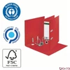 Iratrendező LEITZ Recycle A/4 80 mm 180° piros