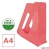 Irattartó papucs ESSELTE Colour Breeze 68 mm műanyag áttetsző korall
