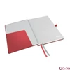 Jegyzetfüzet vonalas LEITZ A/5 80 lapos Complete piros