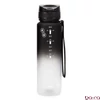 Kulacs ARS UNA műanyag matt BPA-mentes motivációs ombre 1000 ml Black & White