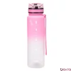 Kulacs ARS UNA műanyag matt BPA-mentes motivációs ombre 1000 ml Candy floss