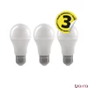 LED izzó EMOS E27 9,5W meleg fény 2700K 3 darabos