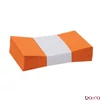 Névjegyboríték színes KASKAD enyvezett 70x105mm 48 narancs 50 darabos