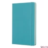 Notesz sima MOLESKINE QP062B35"L" keményfedeles hamukék