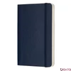 Notesz vonalas MOLESKINE QP611B20 "P" puhafedeles zafirkék