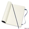 Notesz vonalas MOLESKINE QP616B20 "L" puhafedeles zafirkék