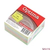Öntapadós jegyzettömb OPTIMA 76x76mm pasztell 400 lap