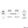 Patch kábel HAMA Slim-Flexible CAT6 1,5m