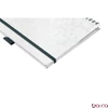 Spirálfüzet vonalas LEITZ Wow A/4 80 lapos Active fehér