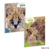 Spirálfüzet vonalas ARS UNA Icons of the Wild A/4 60 lapos