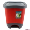 Hulladéktároló pedálos szelektív Ekolux  Duo 2 részes 2x10,5L