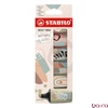 Szövegkiemelő STABILO Boss Mini Naturevibes 6 darabos
