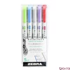 Szövegkiemelő kétvégű ZEBRA Mildliner cool & refined 1,4-4,0 mm 5 darabos