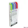 Szövegkiemelő kétvégű ZEBRA Mildliner cool & refined 1,4-4,0 mm 5 darabos