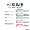 Szövegkiemelő kétvégű ZEBRA Mildliner cool & refined 1,4-4,0 mm 5 darabos